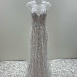 NWT Ti Adora Spaghetti Strap Wedding Dress